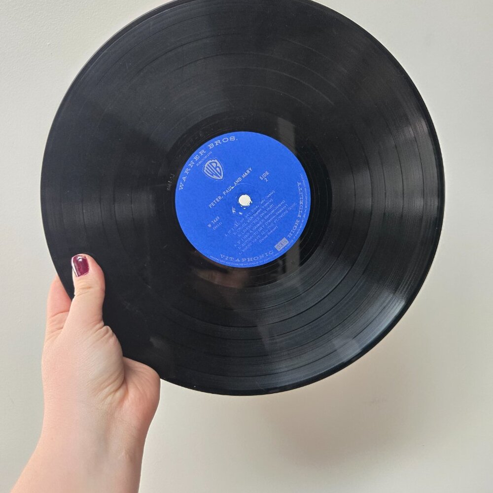 3 For 15 ππ Vintage Peter, Paul and Mary Debut Album Vinyl β GUC - Picture 3 of 3